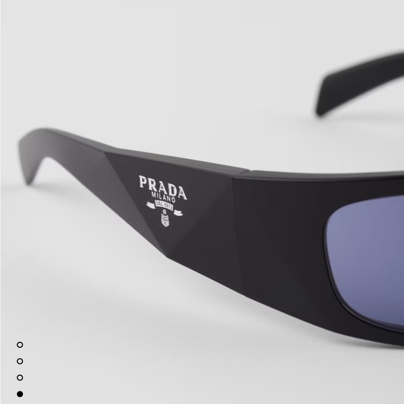 Prada Symbole sunglasses BLACK LENSES BRAND NEW - Picture 4 of 7